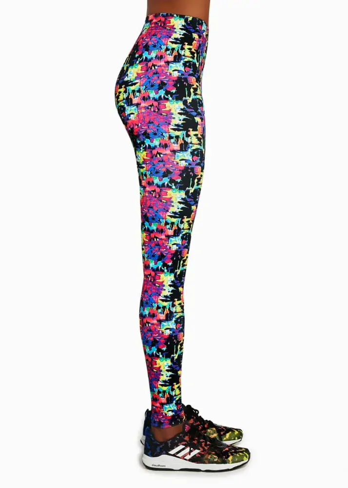 Pestrobarevné legíny Revel 90