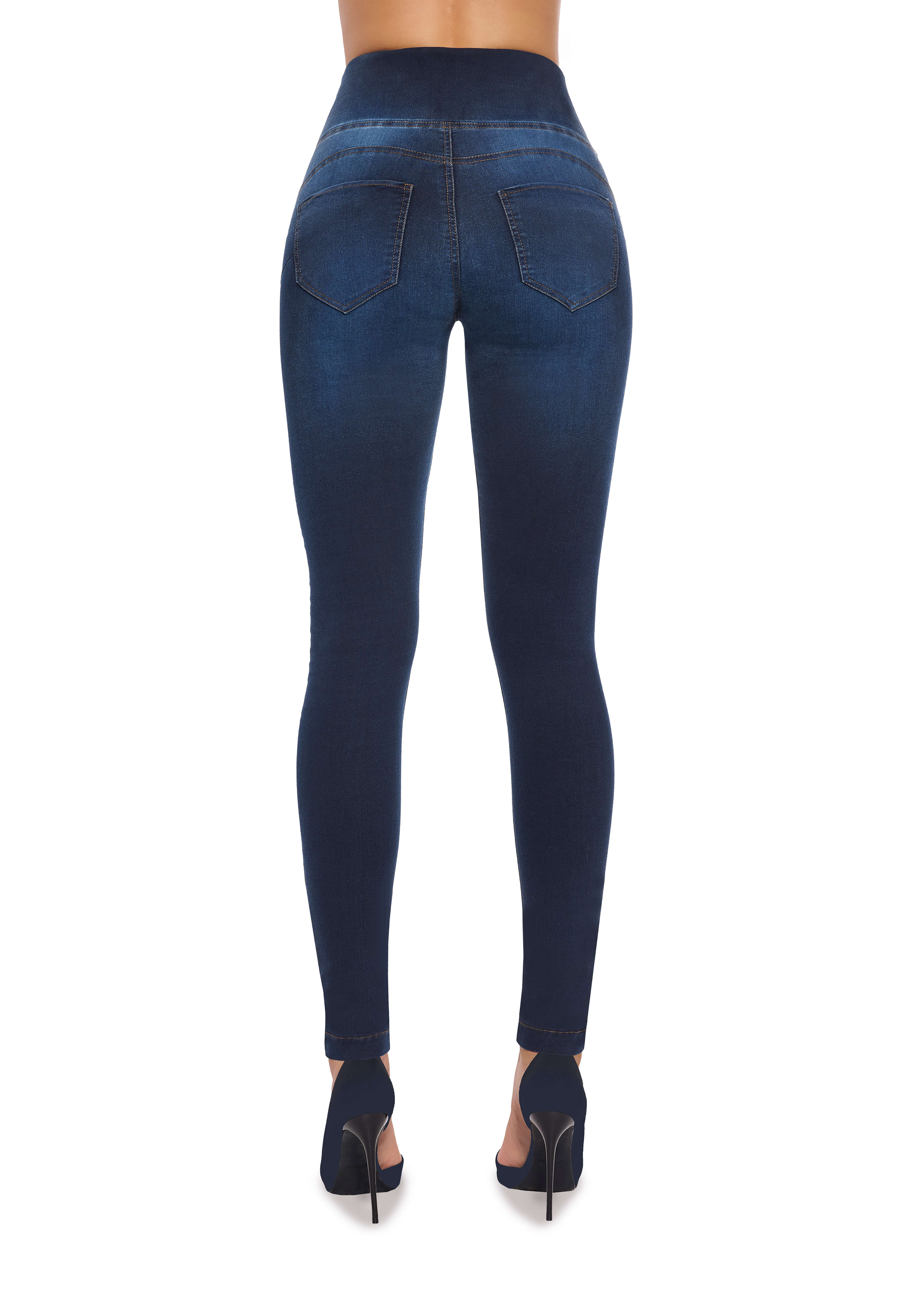 Džínové legíny s vysokým pasem Josie